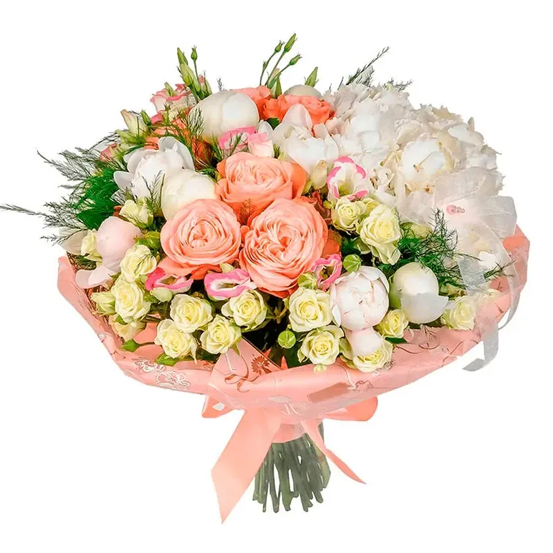 Букет «Отблески росы»